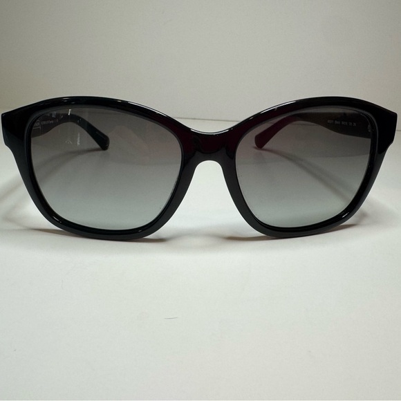 Coach Black Topenga Sunglasses with Case - Picture 1 of 8